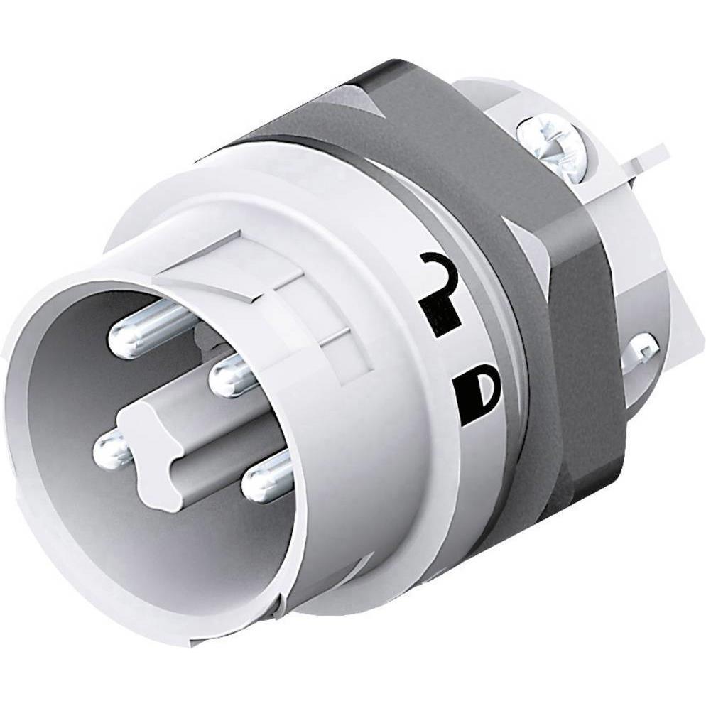 Wieland RST MINI Einbaustecker RSTI16, Elektronikkabel + Stecker, Grau