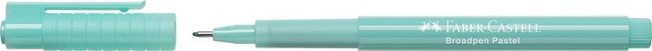 Actual product image Faber-Castell Fineliner Broadpen 1554 0.8 mm, pastel turquoise (1x)