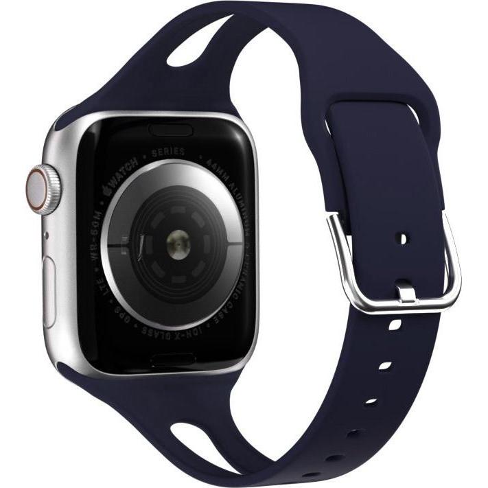 Thumbnail - Strap-it Silikonband (Silikon, Apple Watch), Uhrenarmband, Blau