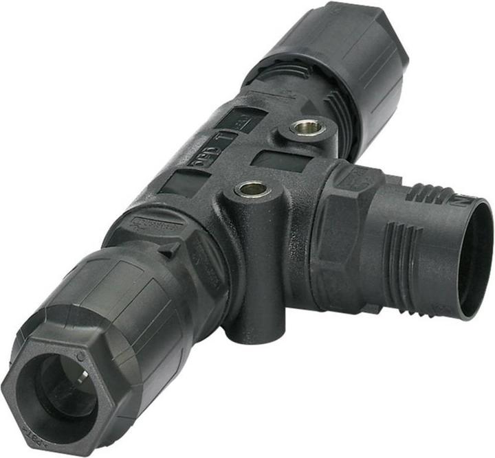 Produktbild Phoenix Contact QUICKON T-Verteiler Pole: 4 +