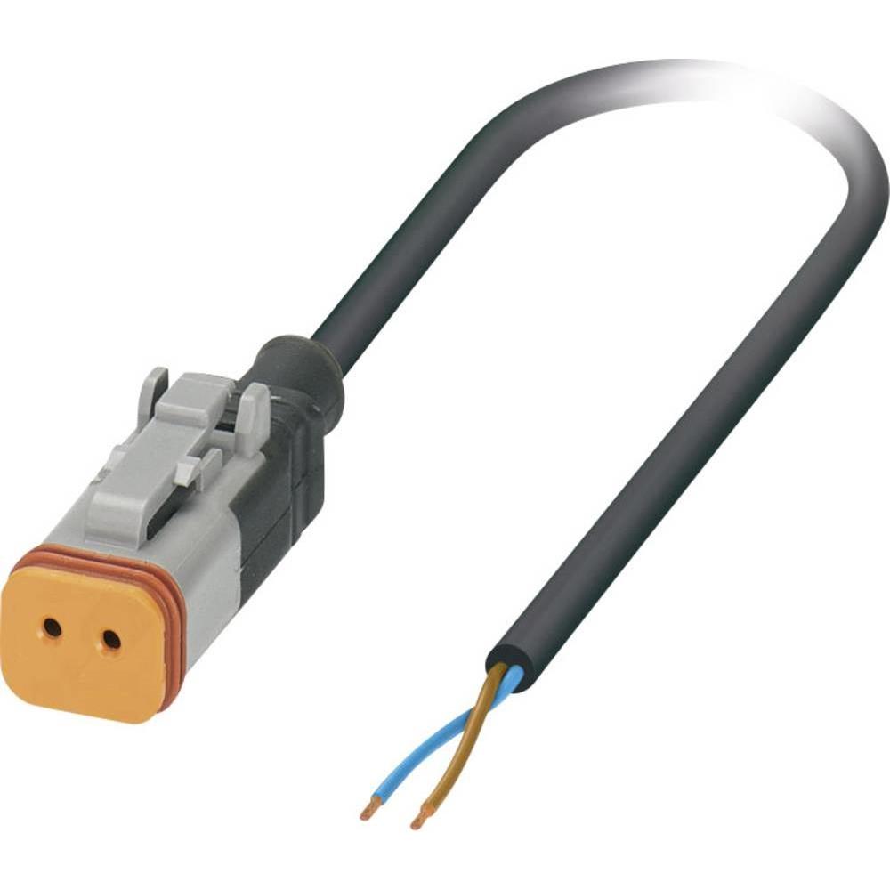 Phoenix Contact Sensor-/Aktor-Steckverbinder, Elektronikkabel + Stecker, Schwarz