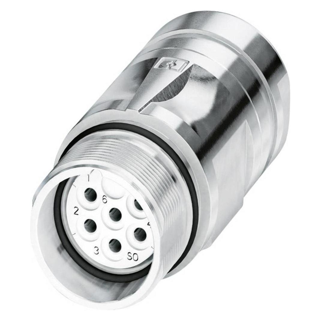 Phoenix Contact Argento Connettore Di Accoppiamento M23 Ca-, Cavo + Spina Elettrica,