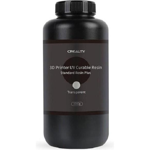 Creality Resina Plus 1 kg, Trasparente (Trasparente, 1000 g), Resina, Trasparente