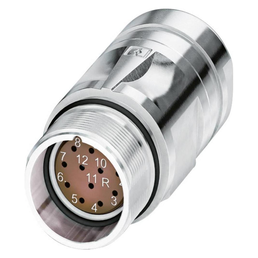 Phoenix Contact M23 koppelstuk met, Kabels + Stekkers, Zilver