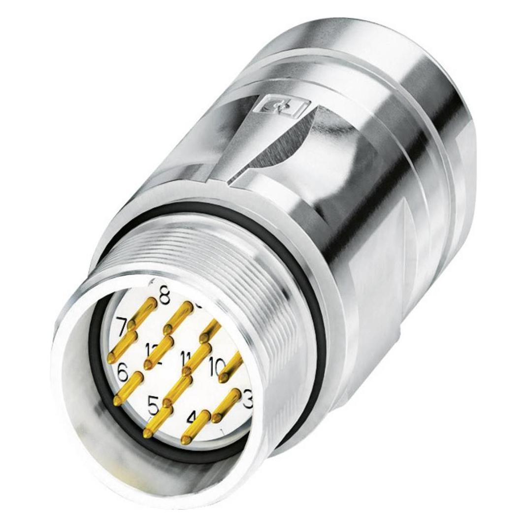 Phoenix Contact Argento Connettore Di Accoppiamento M23 Ca-, Cavo + Spina Elettrica,