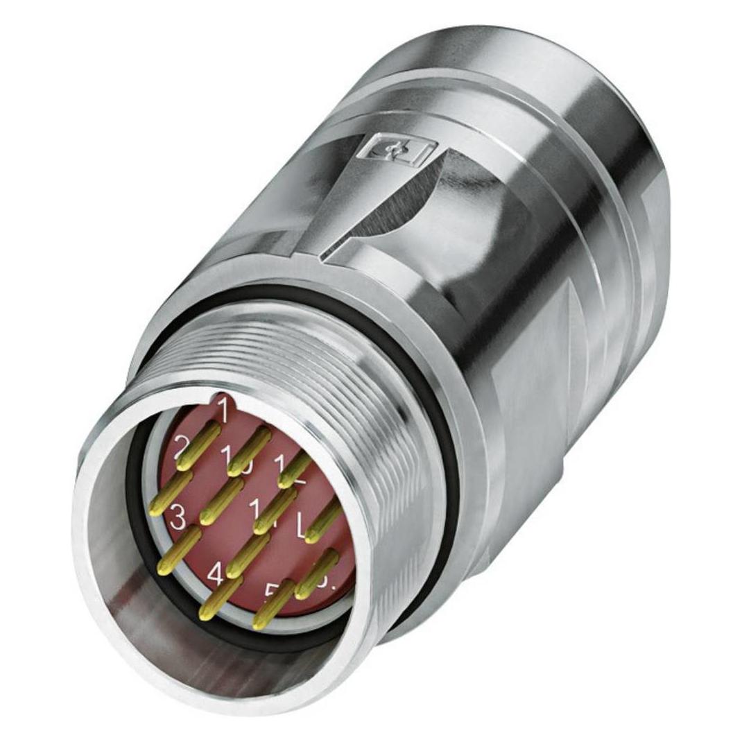 Phoenix Contact Argento Connettore Di Accoppiamento M23 Con, Cavo + Spina Elettrica,