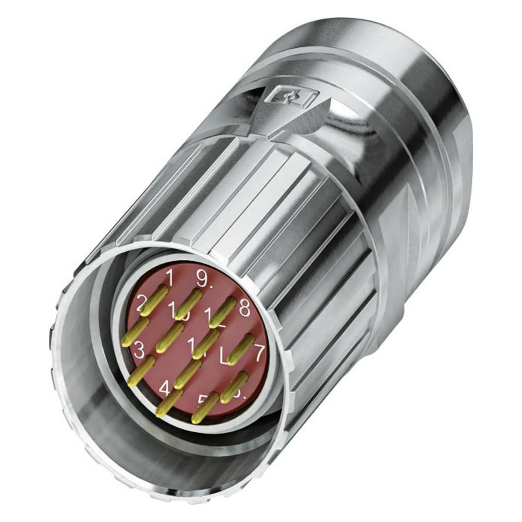 Phoenix Contact Argento Connettore Di Feedback M23 Ca-, Cavo + Spina Elettrica,