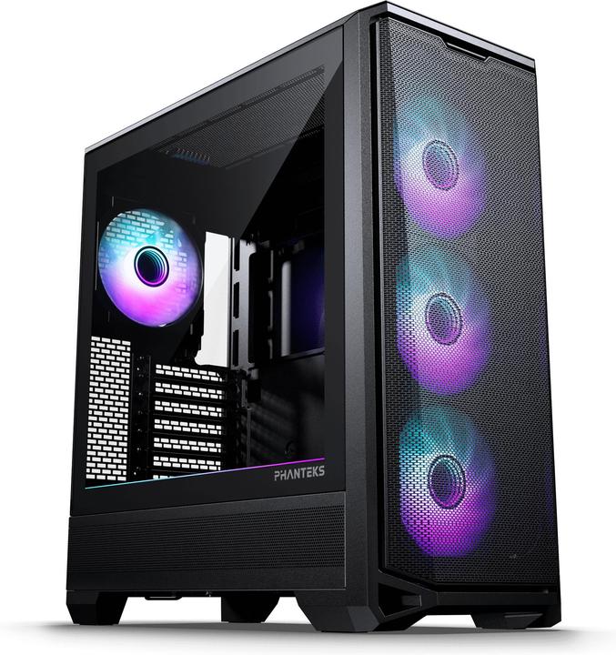Actual product image Phanteks Eclipse G400A Midi-Tower, Tempered Glass, D-RGB - schwarz (ATX, E-ATX, mATX, Mini-ITX)