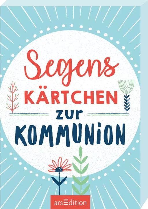 Segenskärtchen zur Kommunion (Deutsch, Franziska Meiners, 2020)