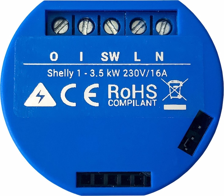Actual product image Shelly WLAN switching actuator