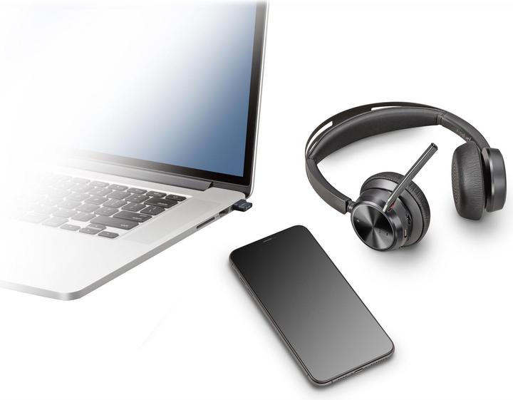 Produktbild Poly Voyager Focus 2 (Kabellos, Kabelgebunden, USB-A)