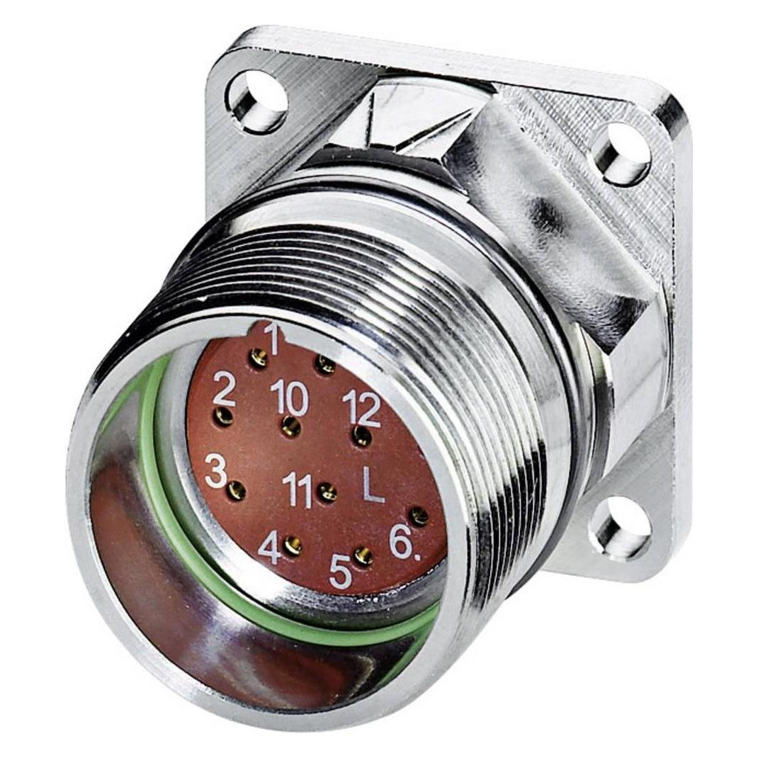 Phoenix Contact M23 Gerätesteckverbinder. gera, Elektronikkabel + Stecker, Silber