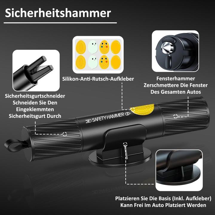 Produktbild Smosun Notfall-Sicherheitshammer