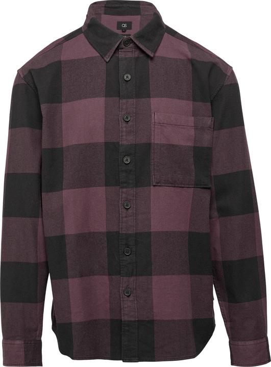Actual product image S.Oliver Hemd Relaxed Fit: Flanellhemd mit Brusttasche (XL)