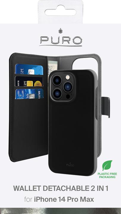 Produktbild Puro Wallet Detachable (Apple iPhone 14 Pro Max)