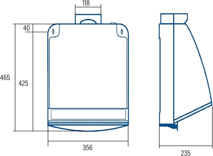 Produktbild Cata Professional 750 L (Wandhaube)