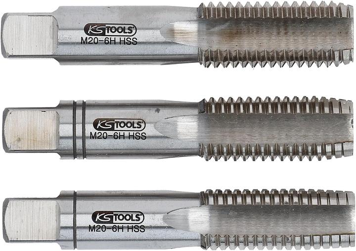 Produktbild KS Tools HSS Handgewindebohrer-Satz M