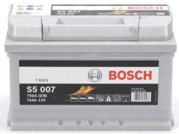 Image du produit Bosch Automotive S5 007 (12 V, 74 Ah, 750 A)