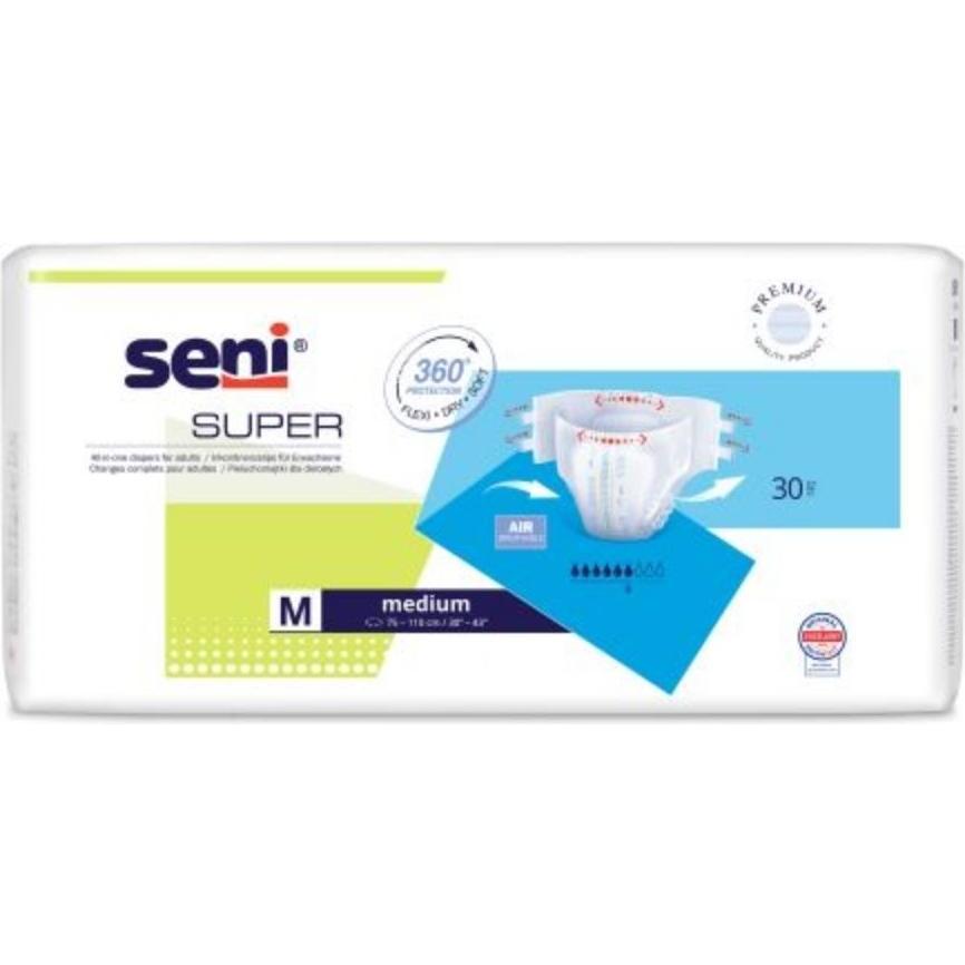 Seni, Inkontinenzhygiene, Super M (30 x)