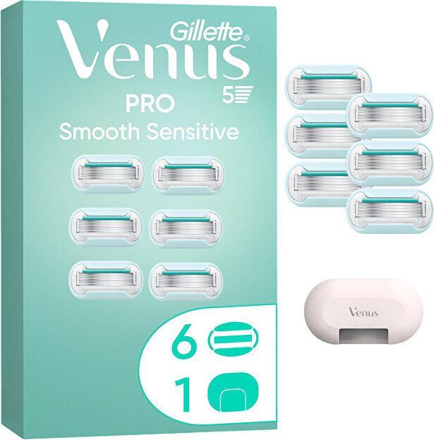Actual product image Gillette Venus Venus PRO Smooth Sensitive Replacement Blades (6x)