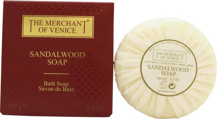 Actual product image The Merchant of Venice Sandalwood Soap 100g (Hard soap)