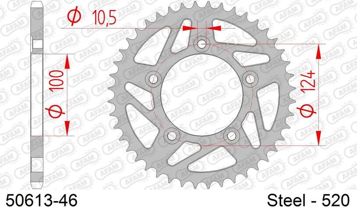 Image du produit Afam 520 46 dents (46)