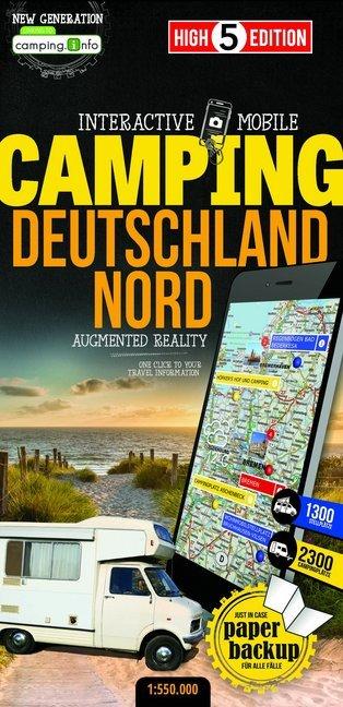 Produktbild High5 Campingkarte Deutschland Nord 550000