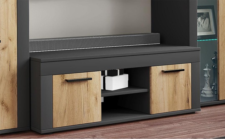 Produktbild VCM Holz TV Lowboard Möbel Fernseh Usilo L (102 x 45 x 37 cm)