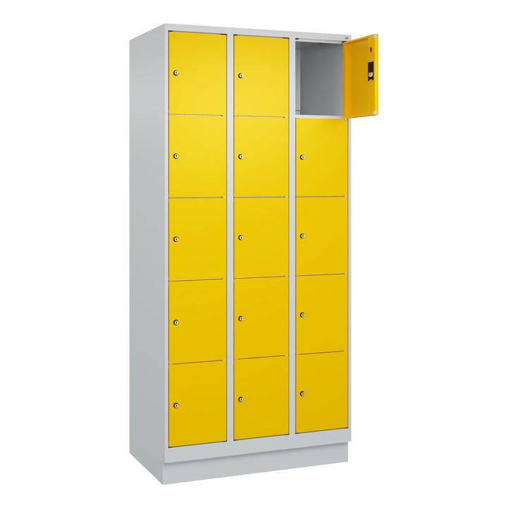 Verkehrsgelb, Lichtgrau