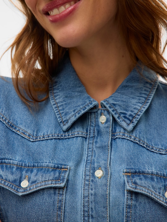 Actual product image Vero Moda VMAUSTIN Kurzes Kleid Jeanskleid (XL)