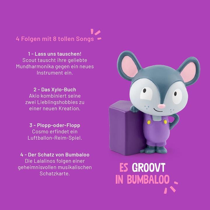 Immagine prodotto Tonies Lalalinos - Es groovt in Bumbaloo (Tedesco)