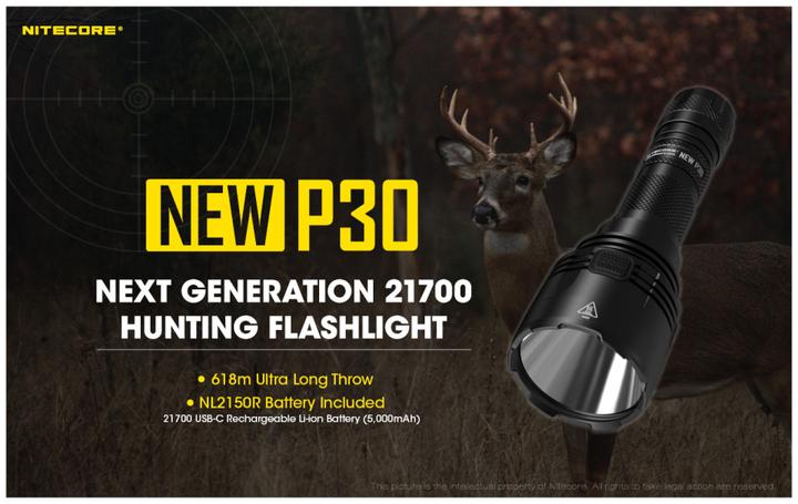 Produktbild Nitecore P30 (15.55 cm, 1000 lm)