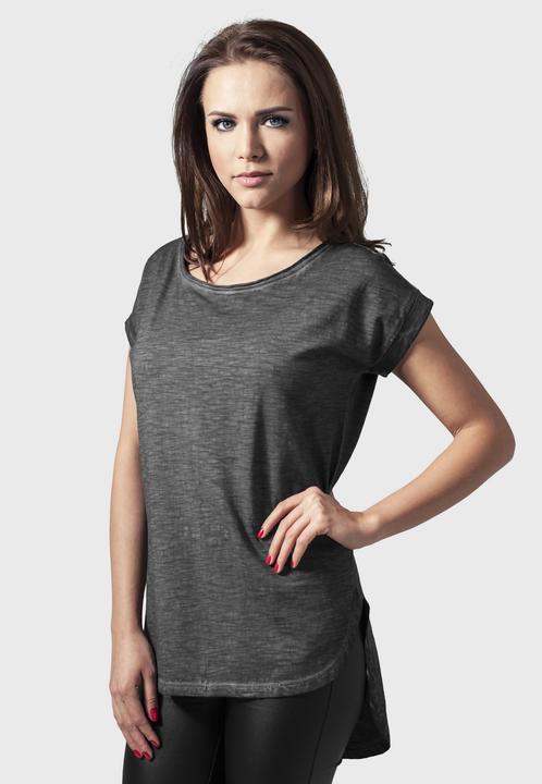 Produktbild Urban Classics Ladies Long Back Shaped Spray Dye Tee (M)