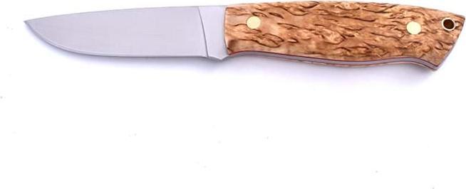 Produktbild Brisa Trapper 95 N690 Curly Birch Flat Bushcraft (9.50 cm)