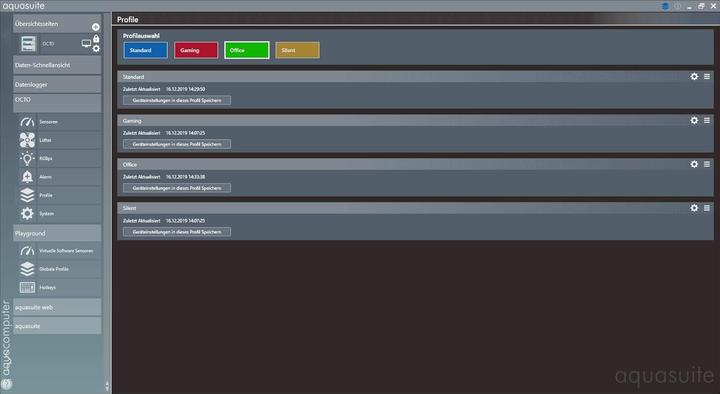 Productafbeelding Aqua Computer OCTO ventilatorregelaar voor PWM ventilatoren (8 Ventilator)