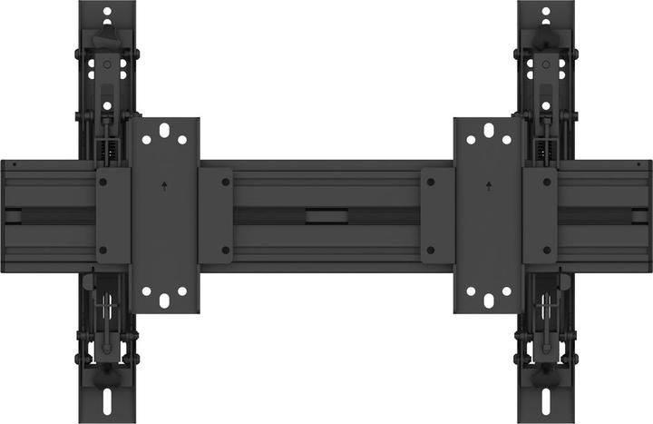 Actual product image Multibrackets Wall mount push in pop out, 40"-75", black (Wall, 75", 30 kg)