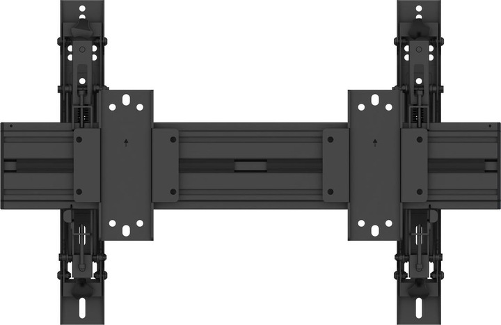 Produktbild Multibrackets Wandhalter Push in Pop out, 40"-75", schwarz (Wand, 75", 30 kg)