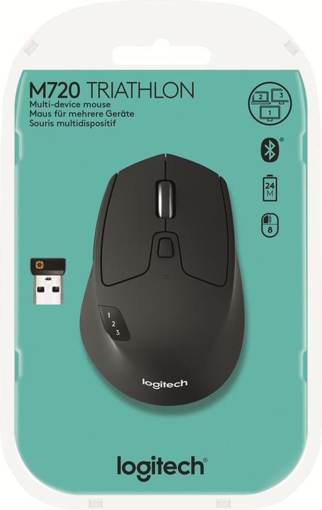 Actual product image Logitech M720 Triathlon (Wireless)