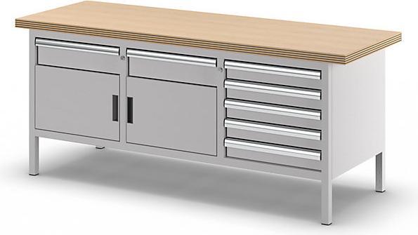 Image du produit Lista Établi compact, profondeur 700 mm (200 cm, 70 cm)