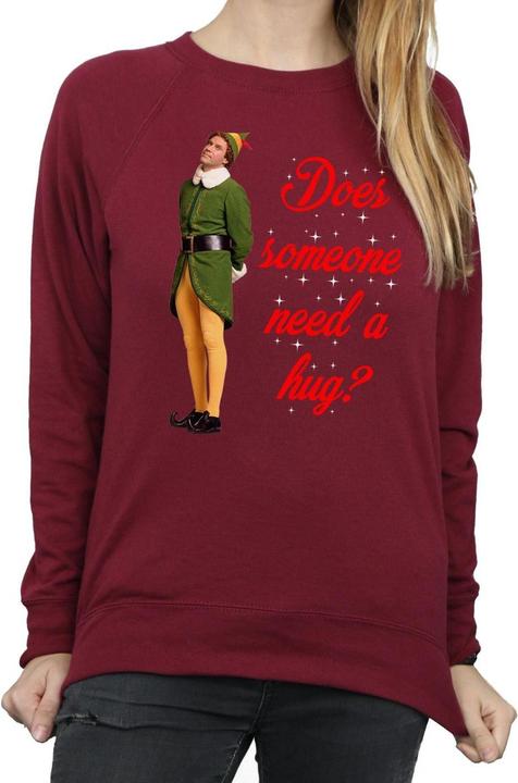 Actual product image Elf Womens/Ladies Hug Buddy Sweatshirt (L)