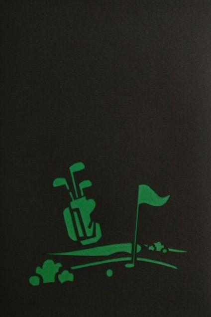 Produktbild Hervorragend 3D Pop-up Karte Golftasche grün (1 Stk.)