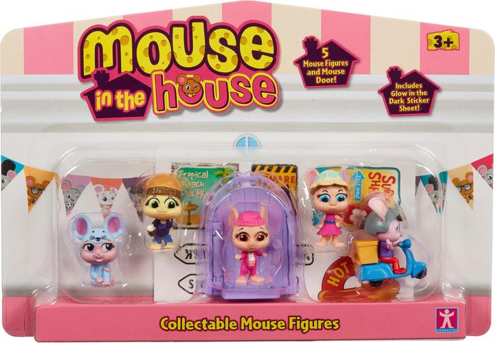 Character MOUSE IN THE HOUSE - MOUSE 5 PACK ASS CDU (07706)