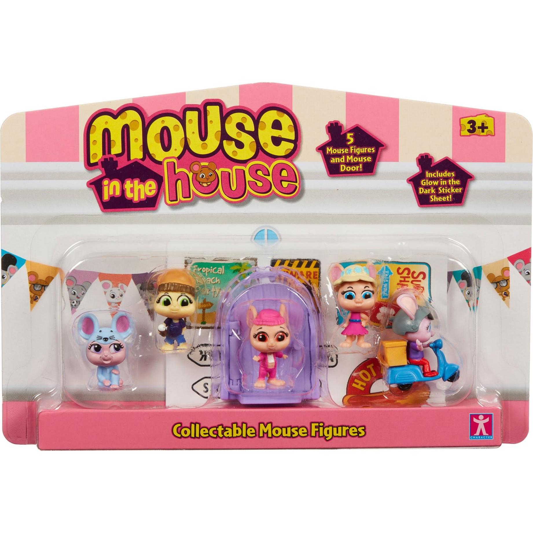 Character MOUSE IN THE HOUSE - MOUSE 5 PACK ASS CDU (07706), Maus