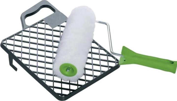 HP Autozubehör Paint roller set Vestan width 240 mm pile height 20 mm core Ø 43 mm 6 mm with scraper grid (25 cm)