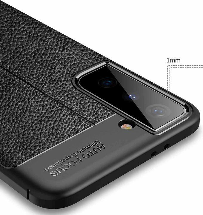 Image du produit Cadorabo TPU Cover similicuir structure (Samsung Galaxy S21+)
