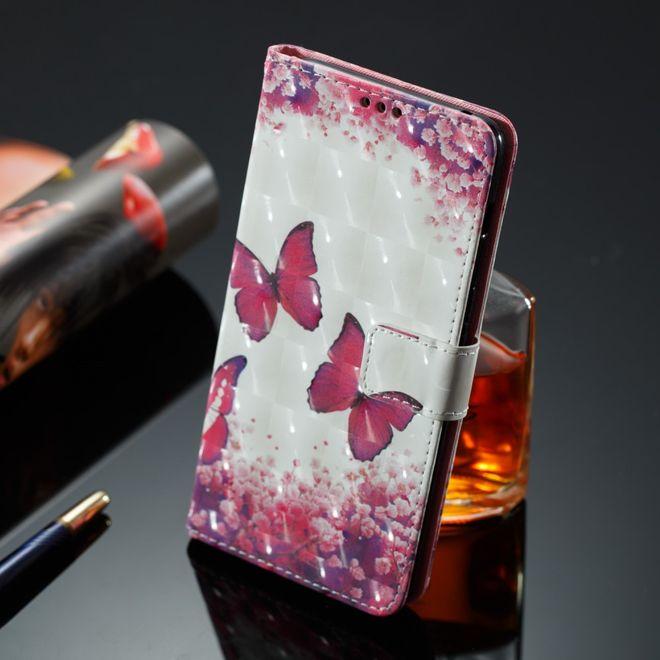 Produktbild MU Style 3D Effekt Leder Hülle (Samsung Galaxy A8 (2018))
