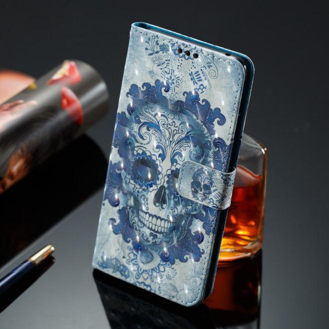 Produktbild MU Style 3D Effekt Leder Hülle (Samsung Galaxy A8 (2018))