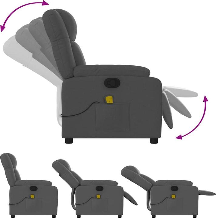 Actual product image VidaXL Massage-Relaxsessel