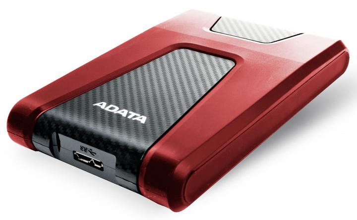 Image du produit Adata Disque dur externe HD650 Red 2TB USB 3.0 (2 To)