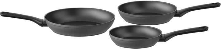 Immagine prodotto BergHoff Set di padelle HELIX AH, 3 pezzi (28 cm, Set di pentole e padelle da cucina, Alluminio)